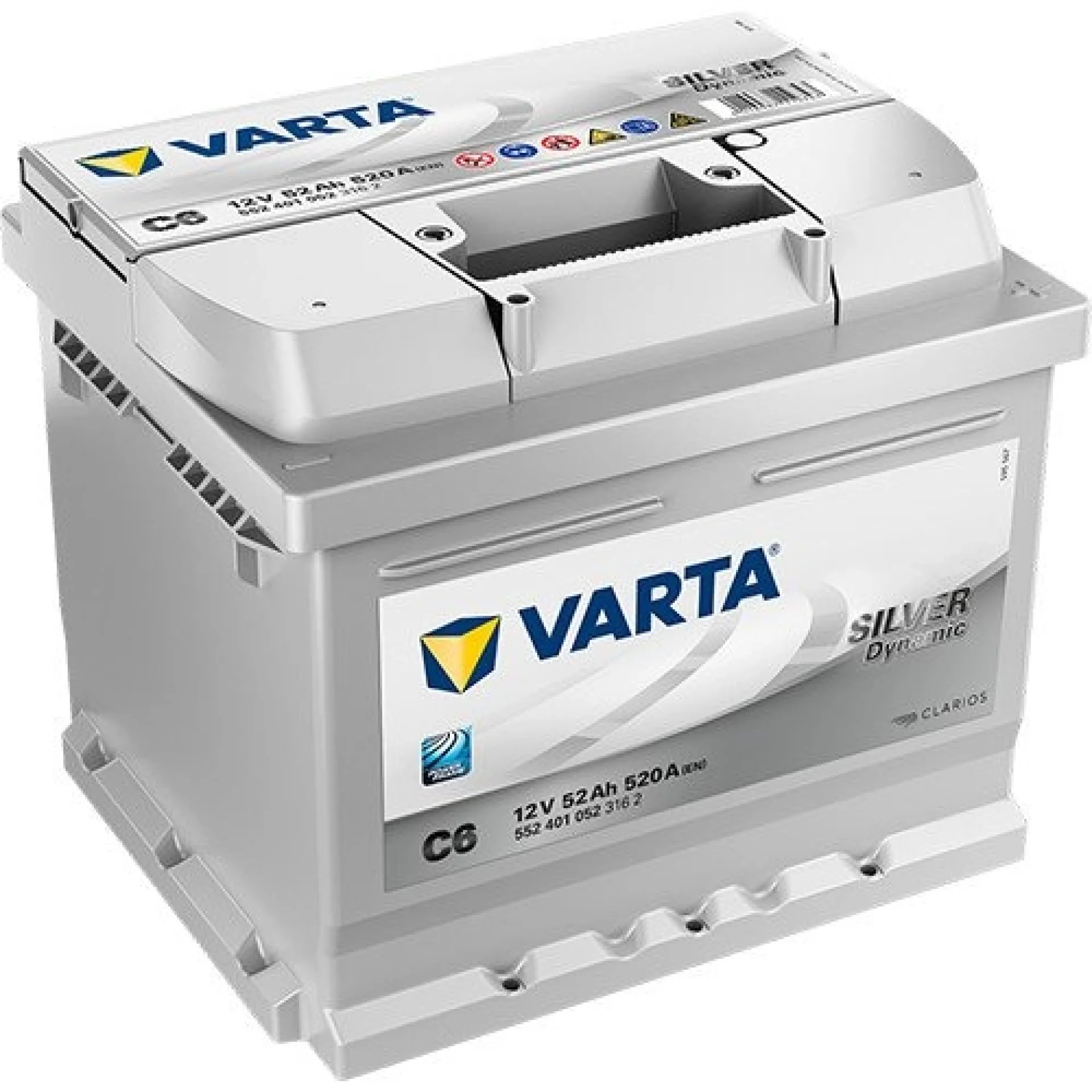 Varta+Silver+Dynamic+52Ah+552+401+052